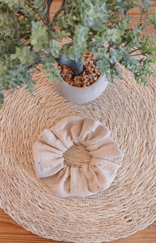 Chouchou Pailleté Doré