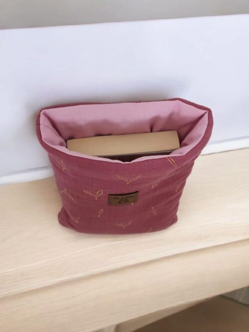 Housse de livre – Framboise Dorée – Image 2